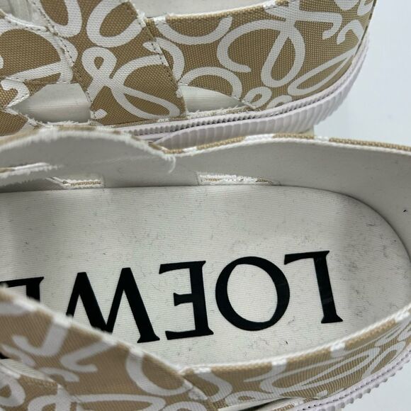 Men’s Loewe canvas sneaker size 45 made in Spain - Picture 7 of 10